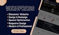 design or redesign ecommerce or business website with elementor pro