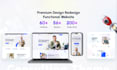 build premium design redesign develop clean website