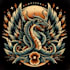 draw a traditional style tattoo logo design