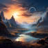 do landscape illustration and background concept art