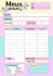 design your invoice, receipt, letterhead, budget, in spanish and english