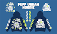 make puff urban hoodie design
