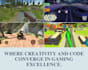 make 2d, 3d game and immersive games
