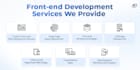 your front end web developer using HTML,CSS, bootstrap
