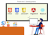 develop responsive front end website with bootstrap