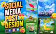 create eye catching instagram post designs for your business