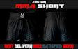 design full sublimation custom mma shorts