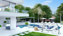 do frontyard, backyard, pool, garden design affordable price