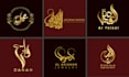 design a modern arabic calligraphy logo