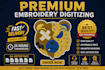 do embroidery digitizing into dst pes emb files