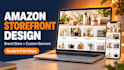 design your amazon storefront brand store with custom banners