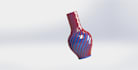 custom 3d model design and render with high quality 3d printable files