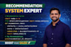 build recommendation system using machine learning python