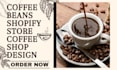 design coffee shopify store coffee beans subscription box beverage shopify store