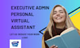 executive personal admin virtual assistant and creative virtual assistant canva