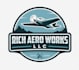 do make an modern custom airplane logo