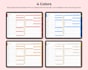 design an all in one digital planner, journal, tracker and goodnotes planner