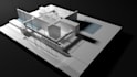 create architecture virtual scale models in maquette style