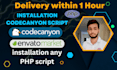 install codecanyon script on webhosting servers