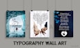 minimalist typography poster, motivational quotes printable wall art for etsy