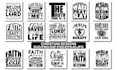 minimalist typography and christian tshirts design