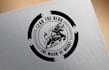 design a custom circle badge and stamp logo