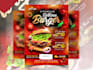 do fast food menu flyer, poster within 24 hours