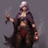 draw amazing fantasy game character art for unique