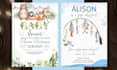 do custom birthday, wedding or any invitation card