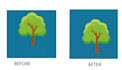 convert raster logo to vector form