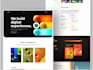 do quality website design and landing page design in figma