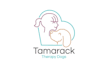 tamarack therapy dogs logo design