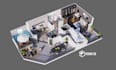 3d floor plan realistic furniture layout