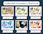 design seamless patterns for textile, floral fabric prints