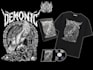 draw dark metal cross art illustration for album,tshirt