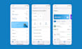 design fintech mobile and web app UI UX