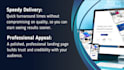 make a SEO landing page for maximum leads generation