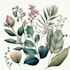 draw botanical illustrations of flowers