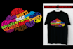 do word cloud art typography t shirt design