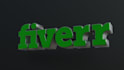 create a 3d rotating logo animation spin loop