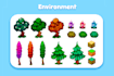 create 2d game assets, characters, items, splash arts, consept arts