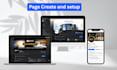 create and set up your social media accounts and  business manager, ad account