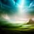 make a fantasy landscape, background illustration