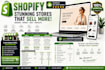 build or fix shopify store design speed products and errors