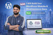 create a responsive business website  in wordpress