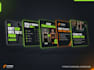 design fitness gym instagram posts and reels covers