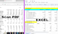 convert fast and accurate PDF to excel word cvs