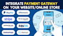setup payment gateway on wordpress website, stripe, paypal, woocommerce payment