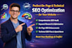 do perfect on page and technical seo optimization for your website