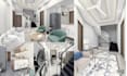 design 2d floor plan with 3d interior modelling